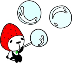 STRAWBERRY PANDA Part 3 sticker #7427192