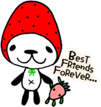 STRAWBERRY PANDA Part 3 sticker #7427200