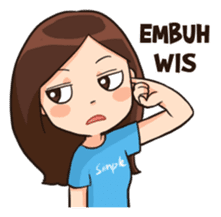 Lola Medok Suroboyoan sticker #7427734