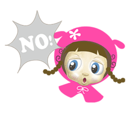 pink mei sticker #7427812