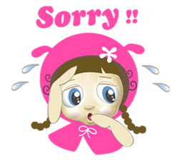 pink mei sticker #7427814