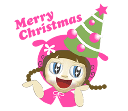 pink mei sticker #7427834