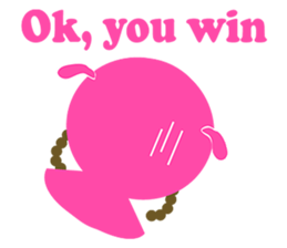 pink mei sticker #7427841