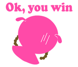 pink mei sticker #7427841