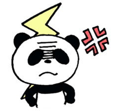 MOODY PANDA sticker #7428145