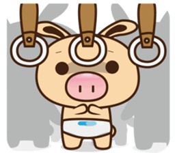 Pig Bunny Baby II(Adventure) sticker #7428544