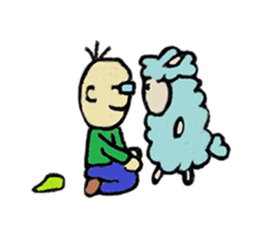 Mr.Many and Ruby Sheep sticker #7428728