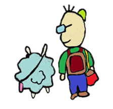 Mr.Many and Ruby Sheep sticker #7428745