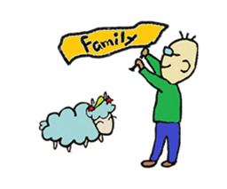 Mr.Many and Ruby Sheep sticker #7428763