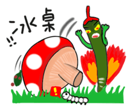 Vegetables of the heart sticker #7429528