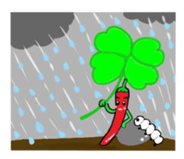 Vegetables of the heart sticker #7429543