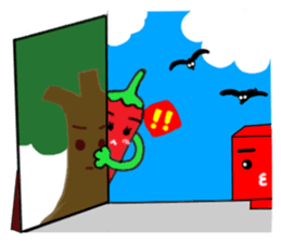 Vegetables of the heart sticker #7429545