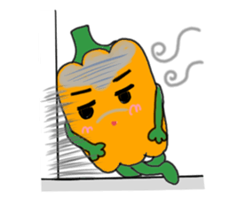 Vegetables of the heart sticker #7429549