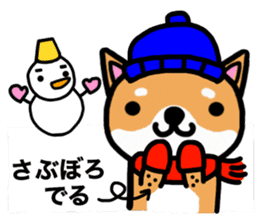 The dog born in Gifu. sticker #7429770