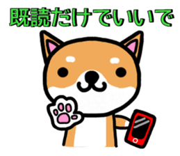 The dog born in Gifu. sticker #7429785