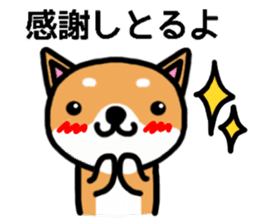 The dog born in Gifu. sticker #7429801