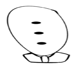 It is to write all the face sticker #7430008