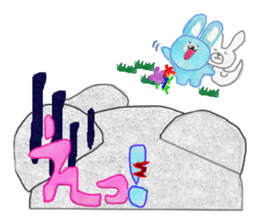 The animal kingdom of collage sticker #7430131