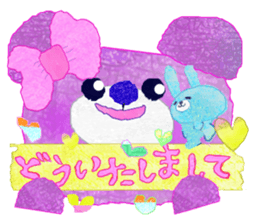 The animal kingdom of collage sticker #7430155