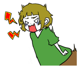 "KAKOI"Sticker sticker #7431200