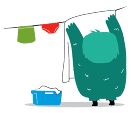 Timun Mas & The Green Monster sticker #7431342