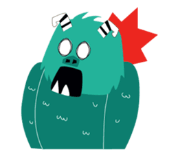 Timun Mas & The Green Monster sticker #7431347