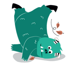 Timun Mas & The Green Monster sticker #7431362