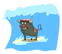ZombieZodiac sticker #7432089