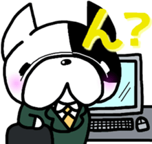 French bulldog Pistachio office work sticker #7432294