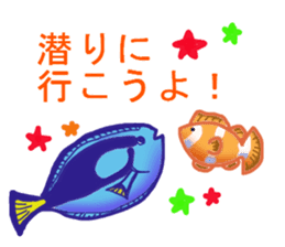 Diver's sticker sticker #7432370