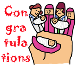 Intern @ in the hand of merci sticker #7432405