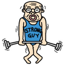 Cool Grandpa sticker #7433134