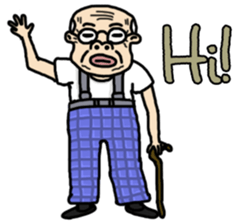 Cool Grandpa sticker #7433142