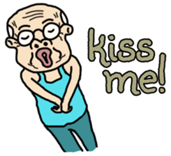 Cool Grandpa sticker #7433144