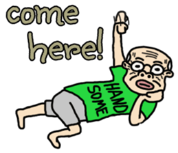 Cool Grandpa sticker #7433148