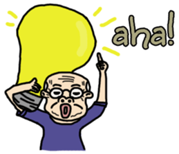 Cool Grandpa sticker #7433157