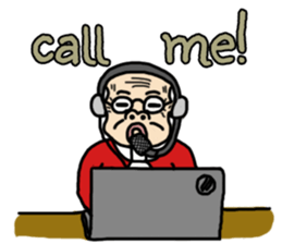 Cool Grandpa sticker #7433158