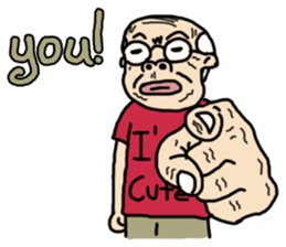 Cool Grandpa sticker #7433170