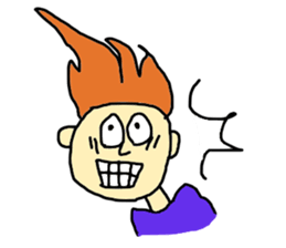 rakugaki de american 2 : scribbling sticker #7433337