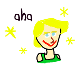 rakugaki de american 2 : scribbling sticker #7433343