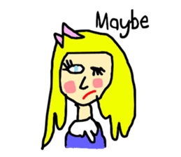 rakugaki de american 2 : scribbling sticker #7433347