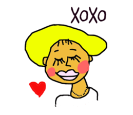 rakugaki de american 2 : scribbling sticker #7433349