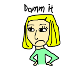 rakugaki de american 2 : scribbling sticker #7433352