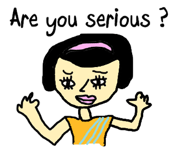 rakugaki de american 2 : scribbling sticker #7433354