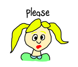 rakugaki de american 2 : scribbling sticker #7433367