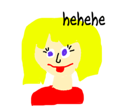 rakugaki de american 2 : scribbling sticker #7433369