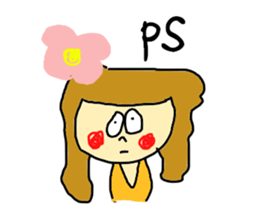 rakugaki de american 2 : scribbling sticker #7433370