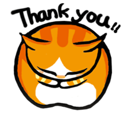 my fat cat family Fat. sticker #7433882