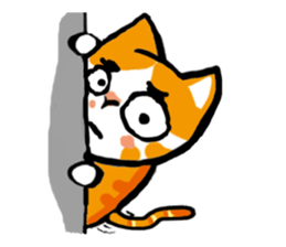 my fat cat family Fat. sticker #7433886