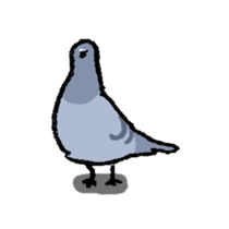powerful Pigeon sticker #7434371
